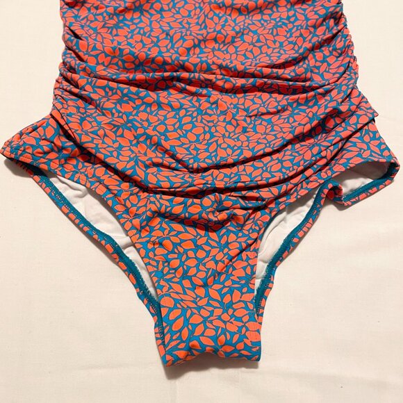 Moontide Wrap U/W Bathing Suit One Piece Womens Size 10 34F - Picture 6 of 10